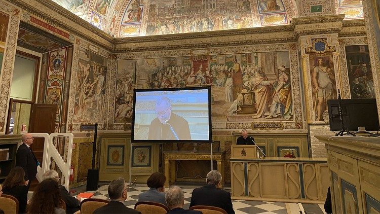 Il cardinale Segretario di Stato Pietro Parolin nel suo indirizzo di saluto