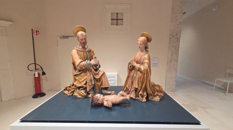 Giovanni Antonio da Lucoli, Natività, 1530, proveniente dalla chiesa di Santa Maria del Ponte, Tione degli Abruzzi (L’Aquila).