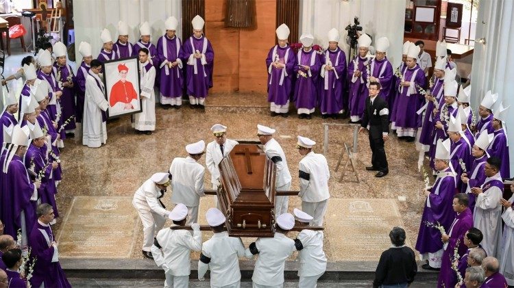 Nơi an t&aacute;ng ĐHY Gioan Baotixita Phạm Minh Mẫn