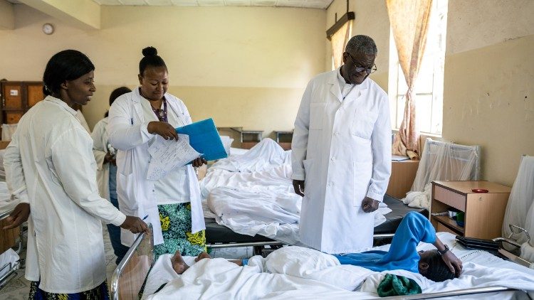 Mukwege no seu hospital Panzi (A.Bashizi/Panzi Foundation)