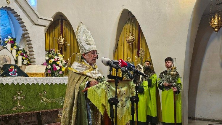 2026.03.29 Il Patriarca Minassian celebra la Messa delle Palme - Libano