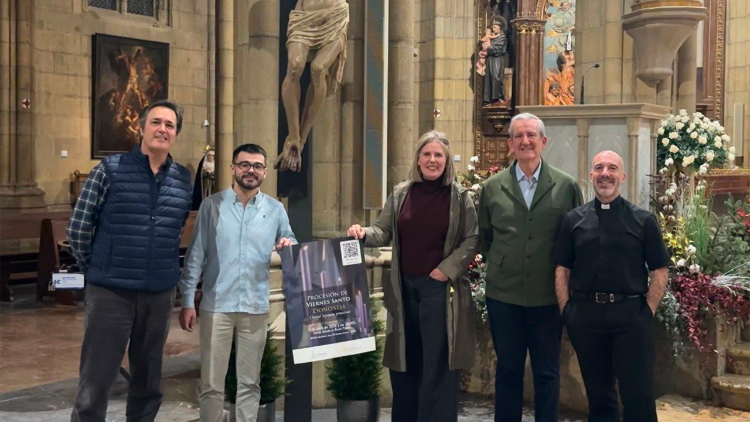Preparativi per la processione del Venerd&igrave; Santo