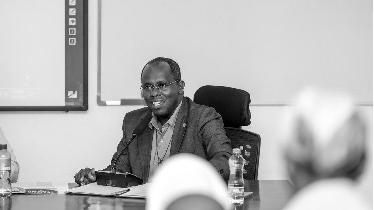 P&egrave;re Marcel Uwineza, S.J., Directeur de l'Institut de la Compagnie de J&eacute;sus, Institut sup&eacute;rieur Hekima University College, au Kenya