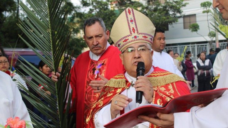 Arzobispo de Cochabamba en el Domingo de Ramos