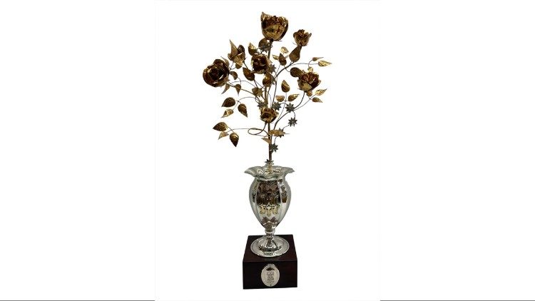 La Rosa d'oro, dono di Leone XIV alla Madre del Buon Consiglio