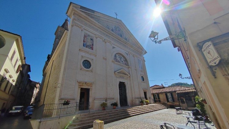 Il Santuario della Madre del Buon Consiglio a Genazzano – foto di P. Ondarza ©Vatican News