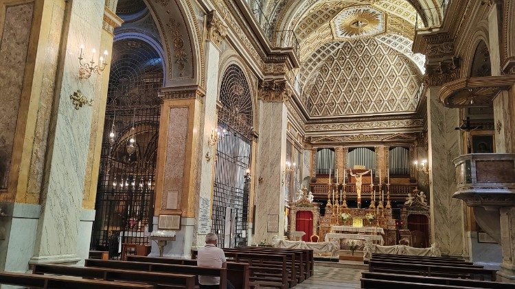 L’interno della Basilica - foto di P. Ondarza ©Vatican News