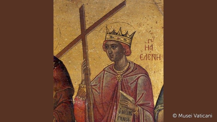 Die heilige Helena auf einer orthodoxen Ikone