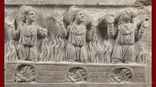 Fragment i një sarkofagu, 300-330