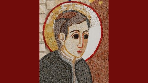 El joven San Estanislao de Kostka