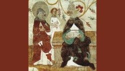 Sv. Katarina Švedska sa svojom majkom sv. Brigitom